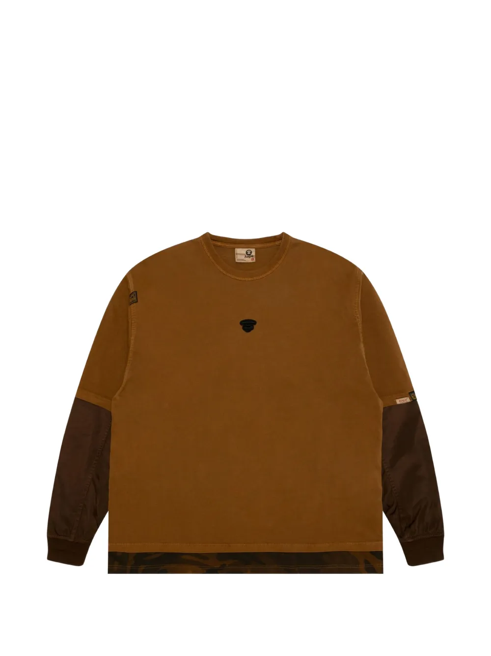 AAPE BY *A BATHING APE® Moonface logo T-shirt