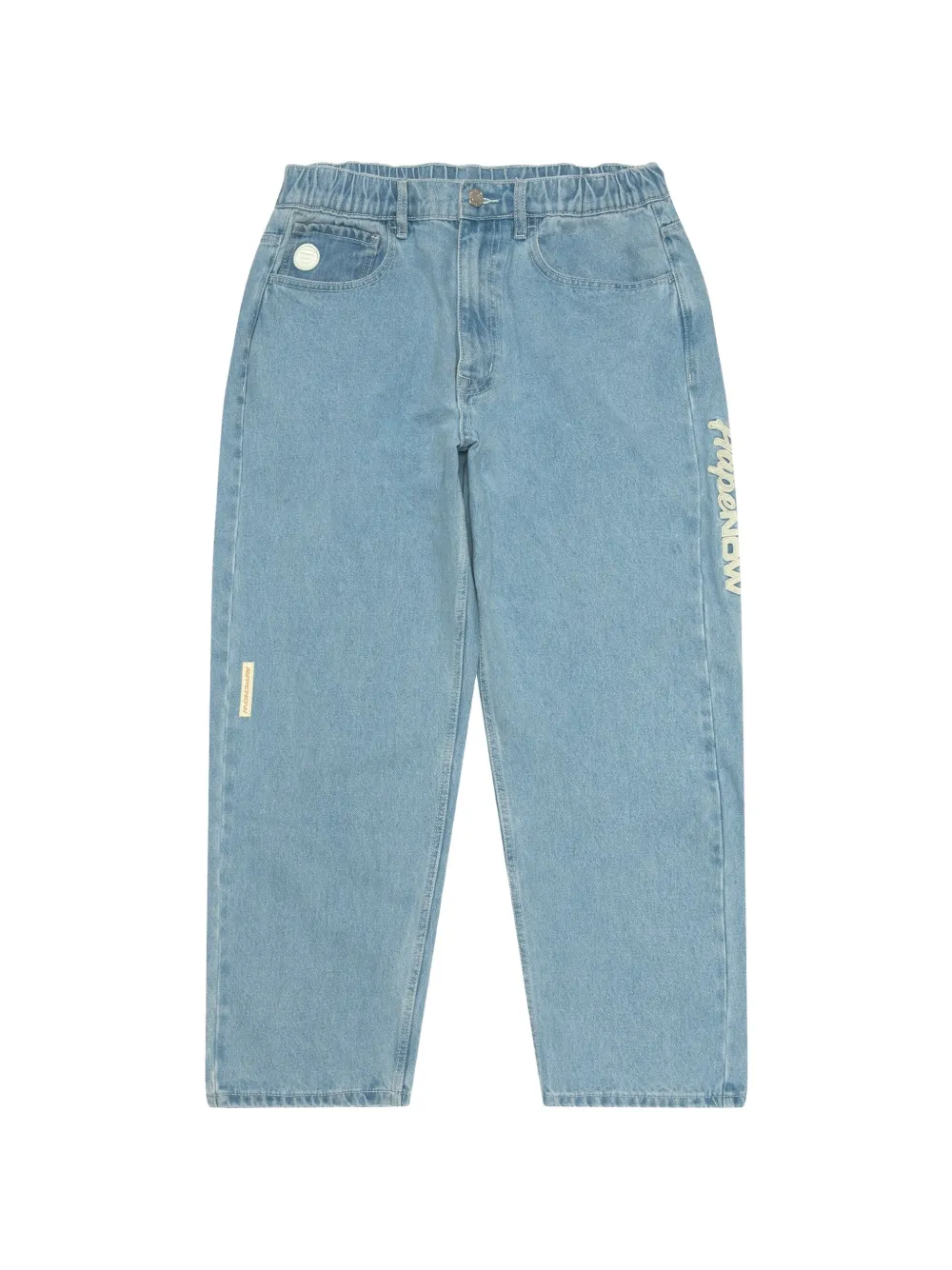 AAPE BY *A BATHING APE® Moonface logo jeans · M