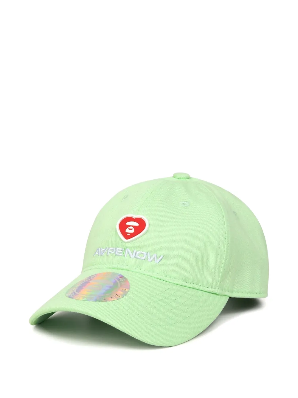 AAPE BY *A BATHING APE® Moonface-patch baseball cap · One Size
