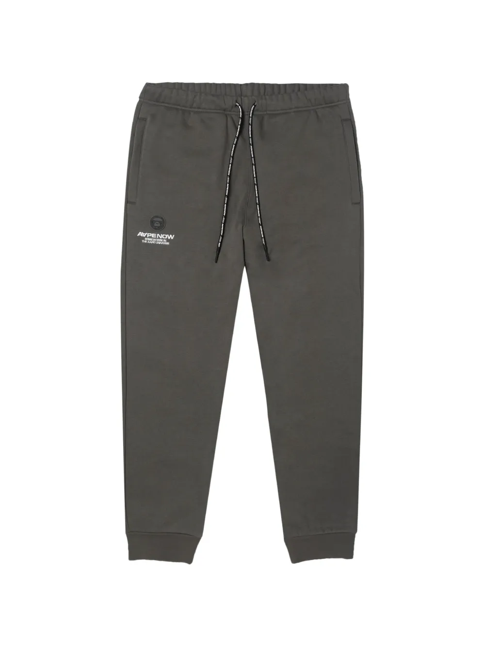 AAPE BY *A BATHING APE® Moonface-patch track pants