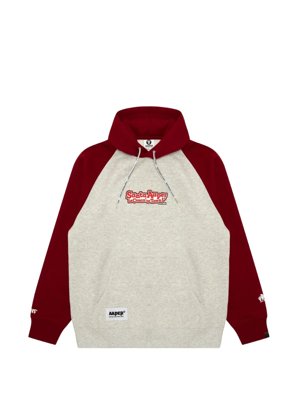 AAPE BY *A BATHING APE® Happy Holidays graphic-print hoodie