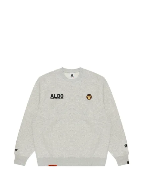 AAPE BY *A BATHING APE® Moonface logo-print sweatshirt