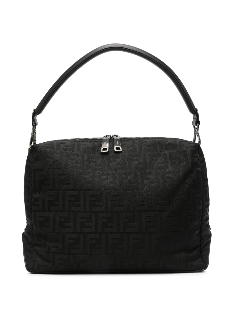 FENDI large Lui FF-monogram tote bag - Nero