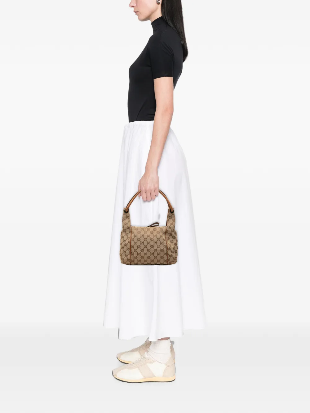 Gucci Pre-Owned 2000-2015 GG Canvas handbag - Nude