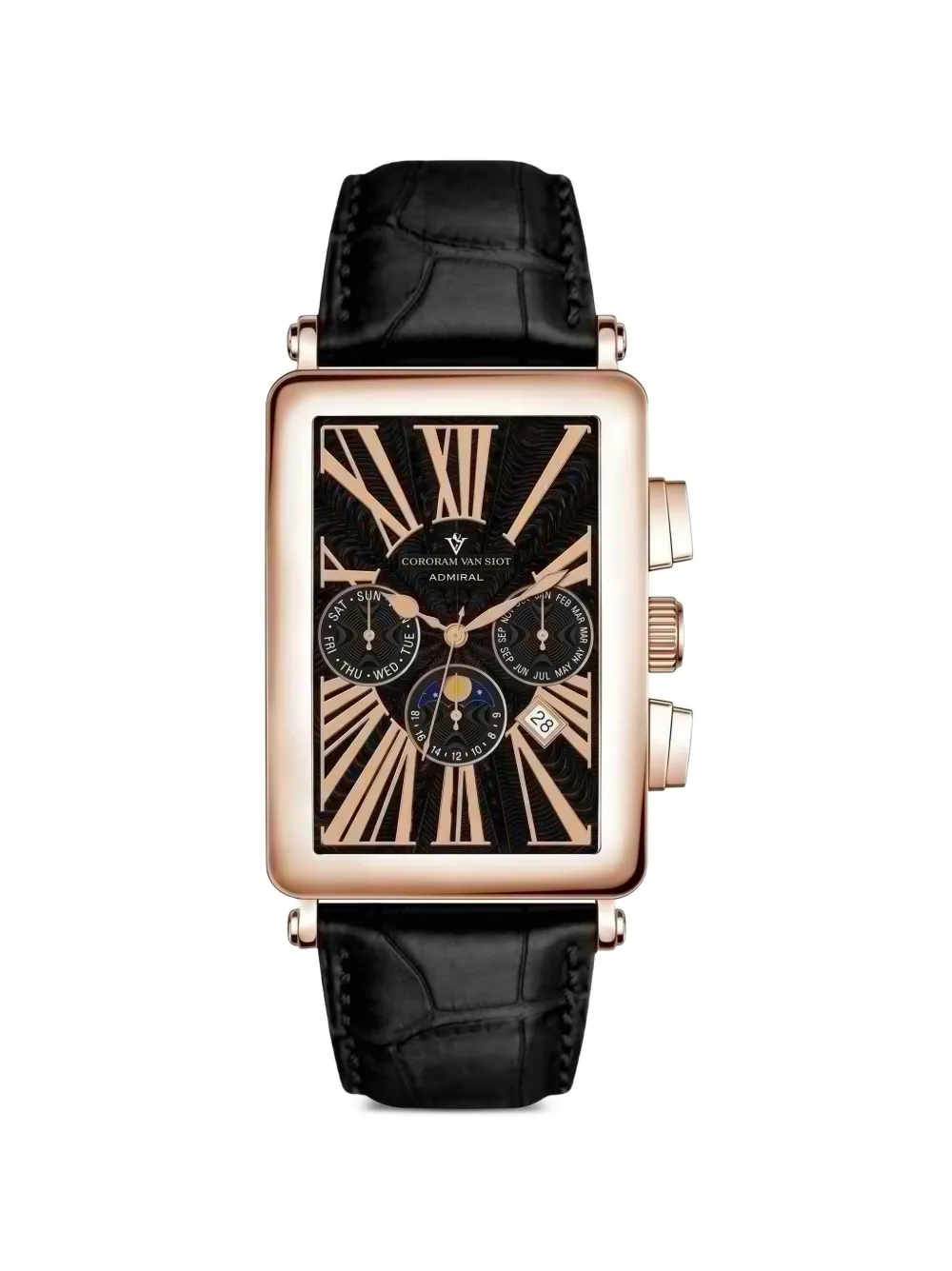 CHRISTIAN VAN SANT Prodigy 52mm watch - Nero