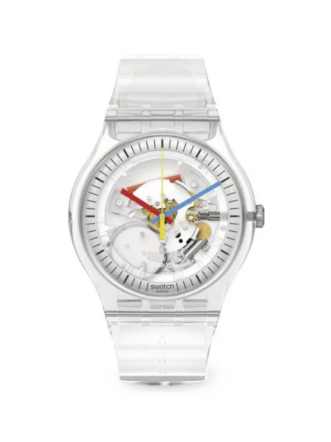 Swatch Clearly New Agent 41mm watch