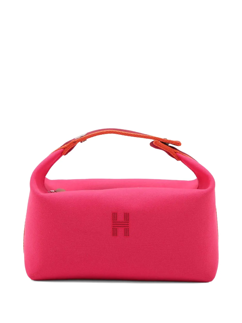 Hermès Pre-Owned 2010-2026 Large Toile Bride A Brac Case vanity bag - Rosa