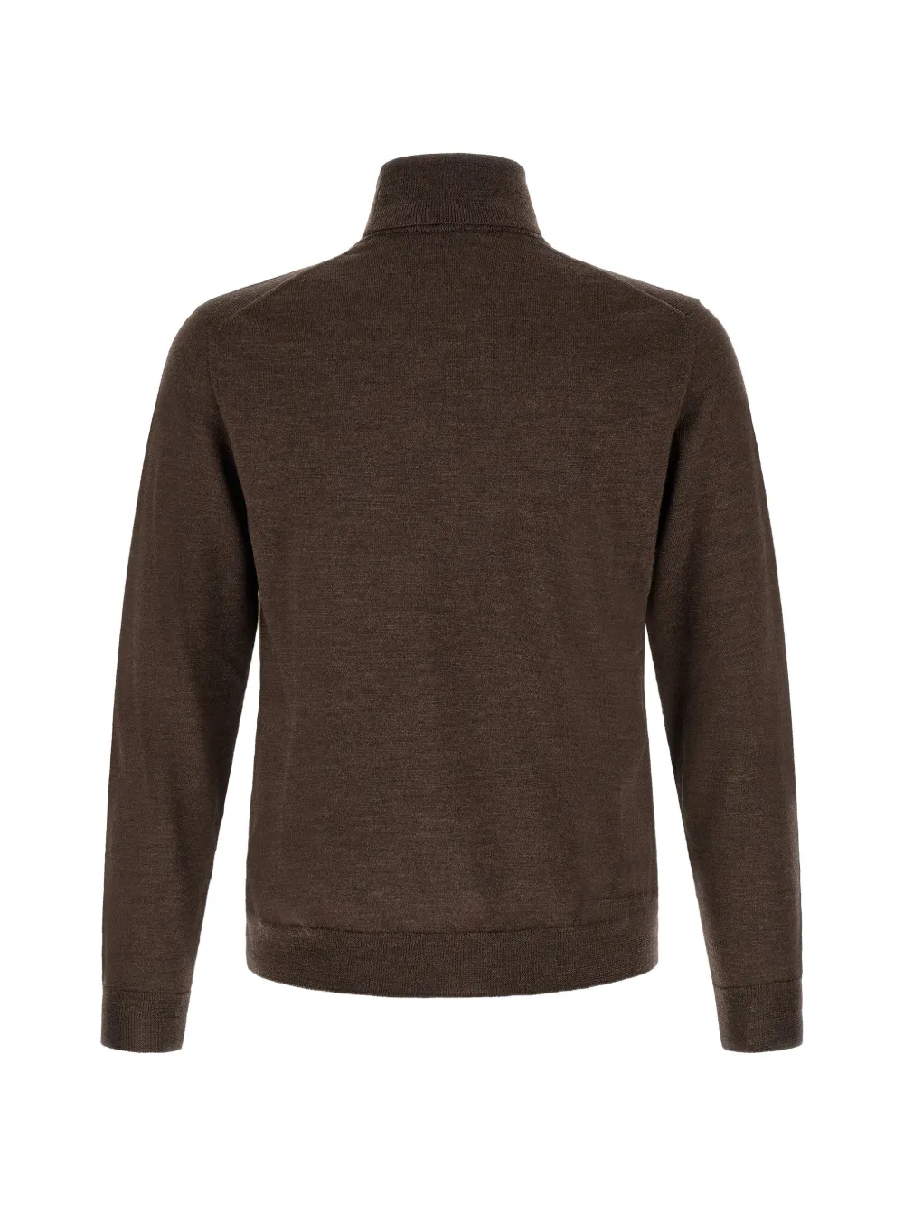 Zanone high-neck ribbed-trim sweater Bruin