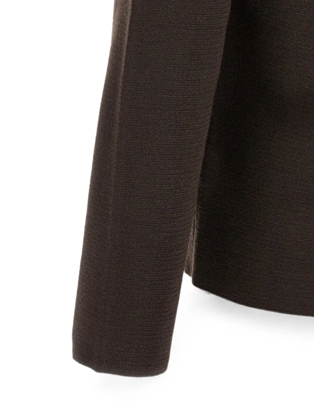 Zanone Saharan vest met knopen Bruin