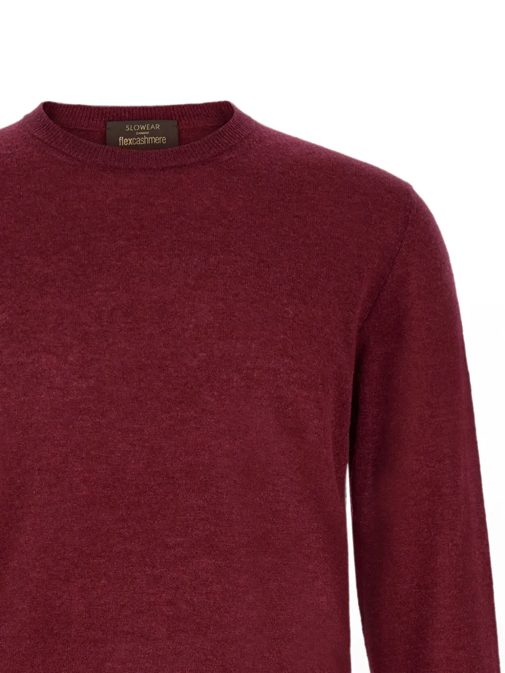 Zanone FlexCashmere crew-neck sweater Rood