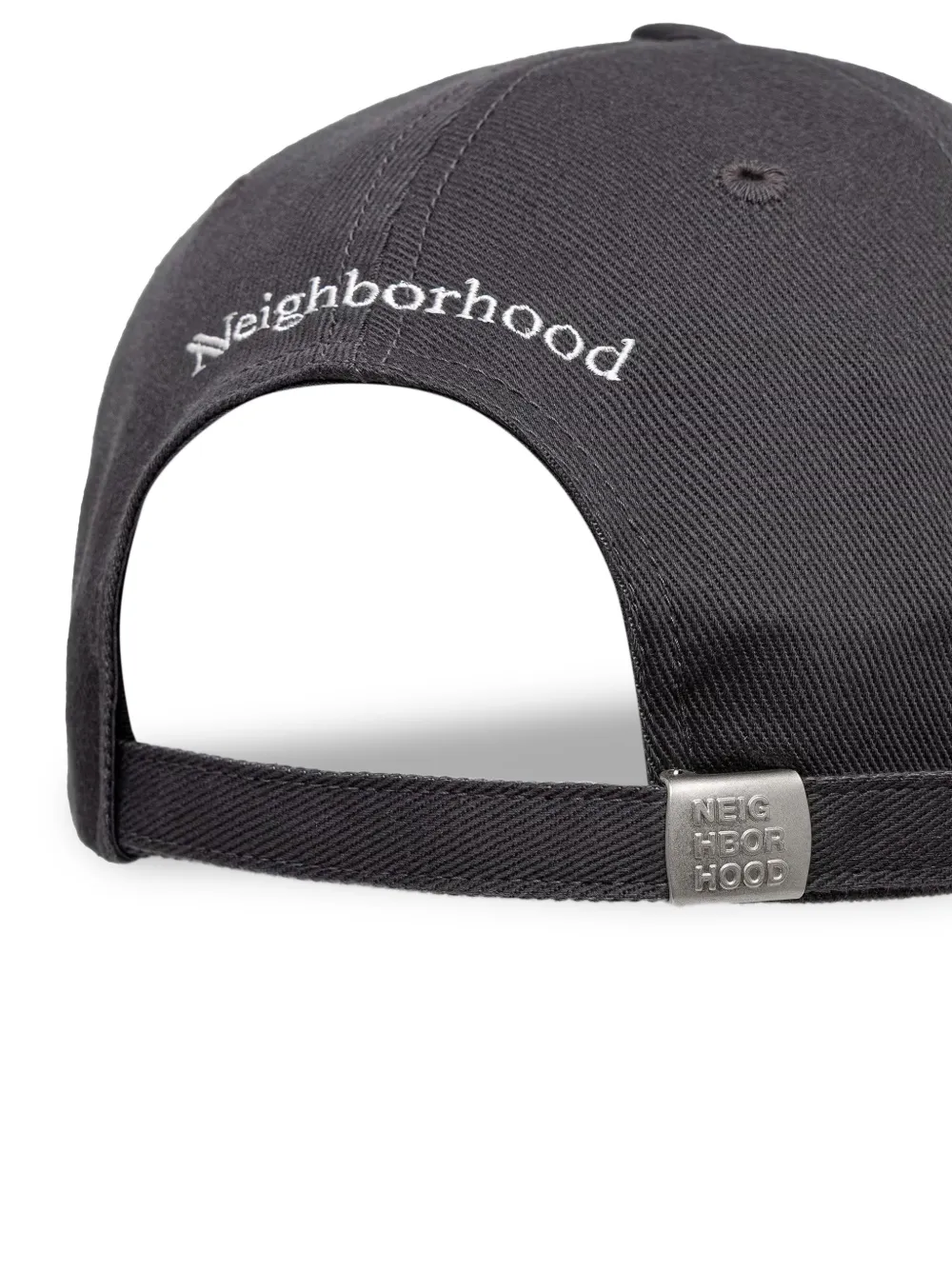Neighborhood Honkbalpet met geborduurd logo Grijs