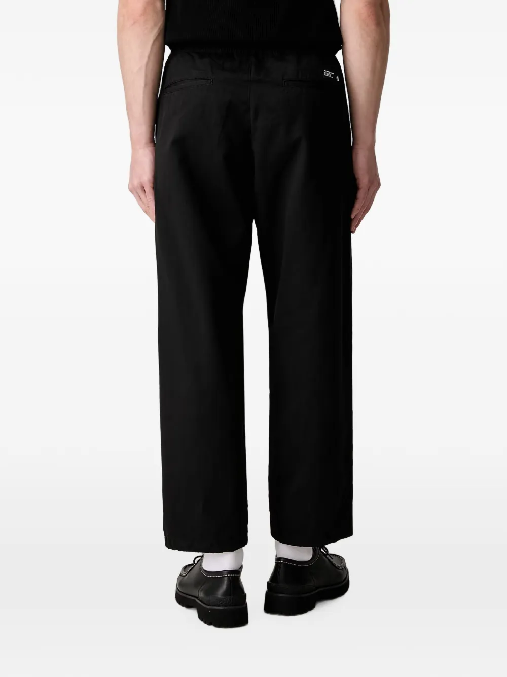 Neighborhood Broek met elastische taille Zwart