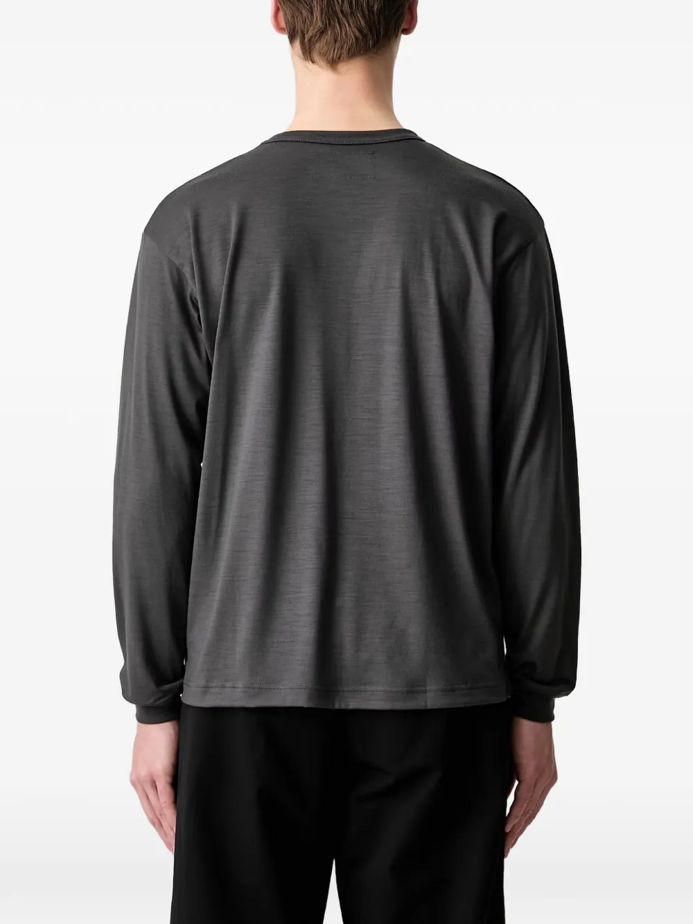 Neighborhood T-shirt met logoprint Grijs