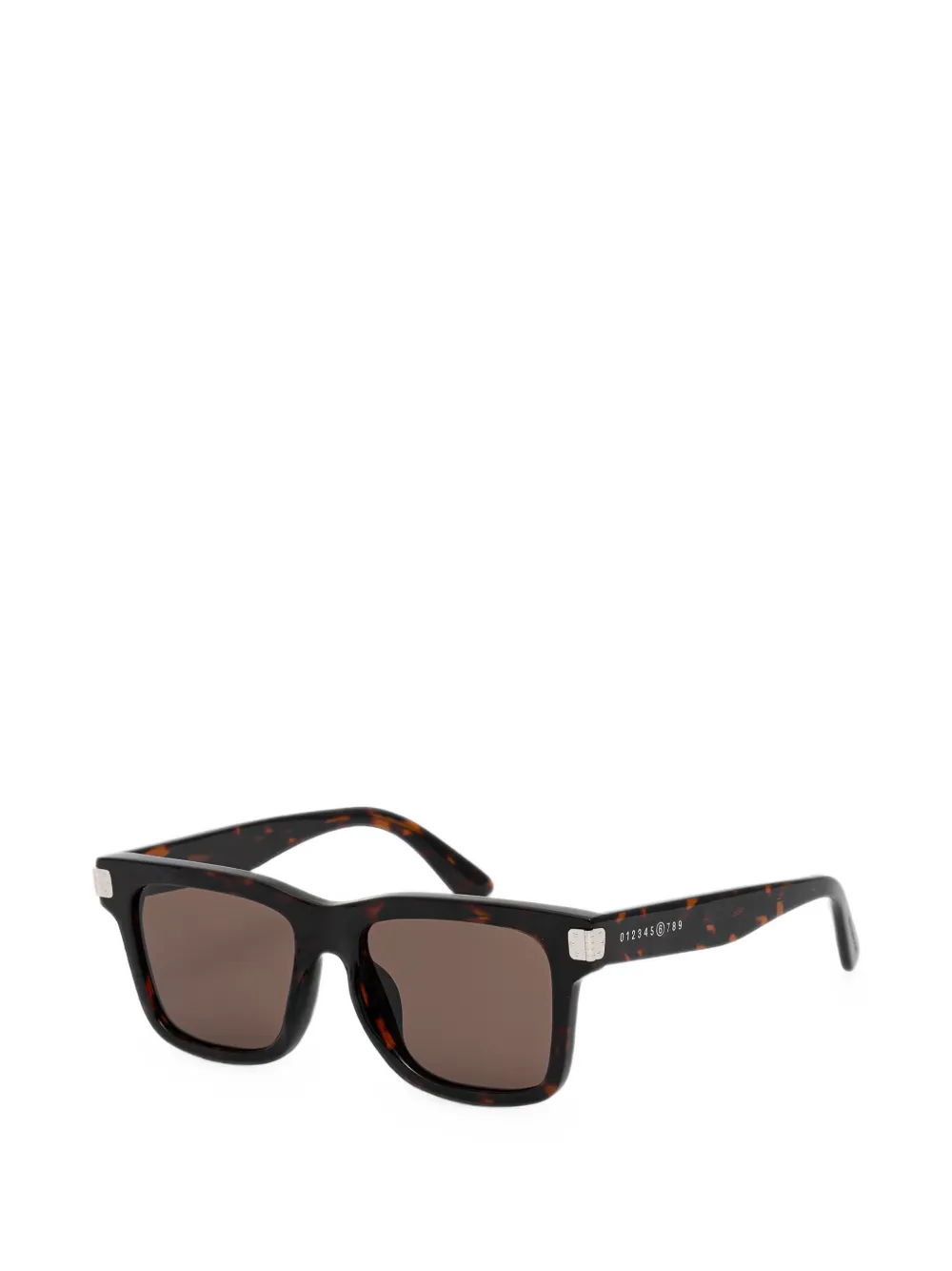 MM6 Maison Margiela tortoiseshell-effect sunglasses Bruin