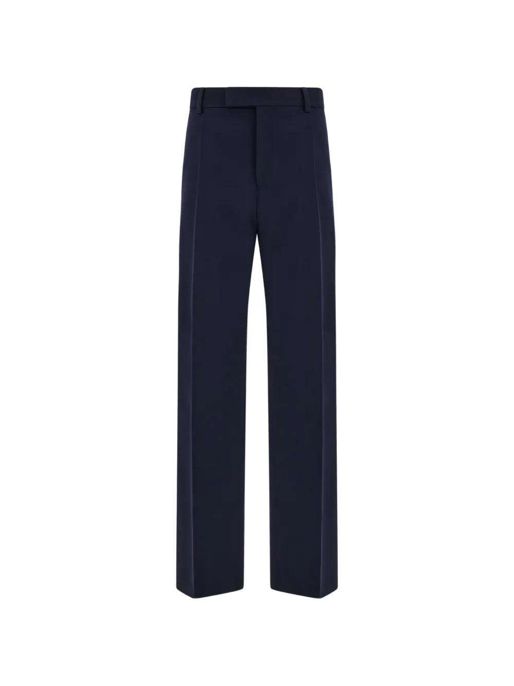 Ferragamo pressed-crease tailored trousers - Blu