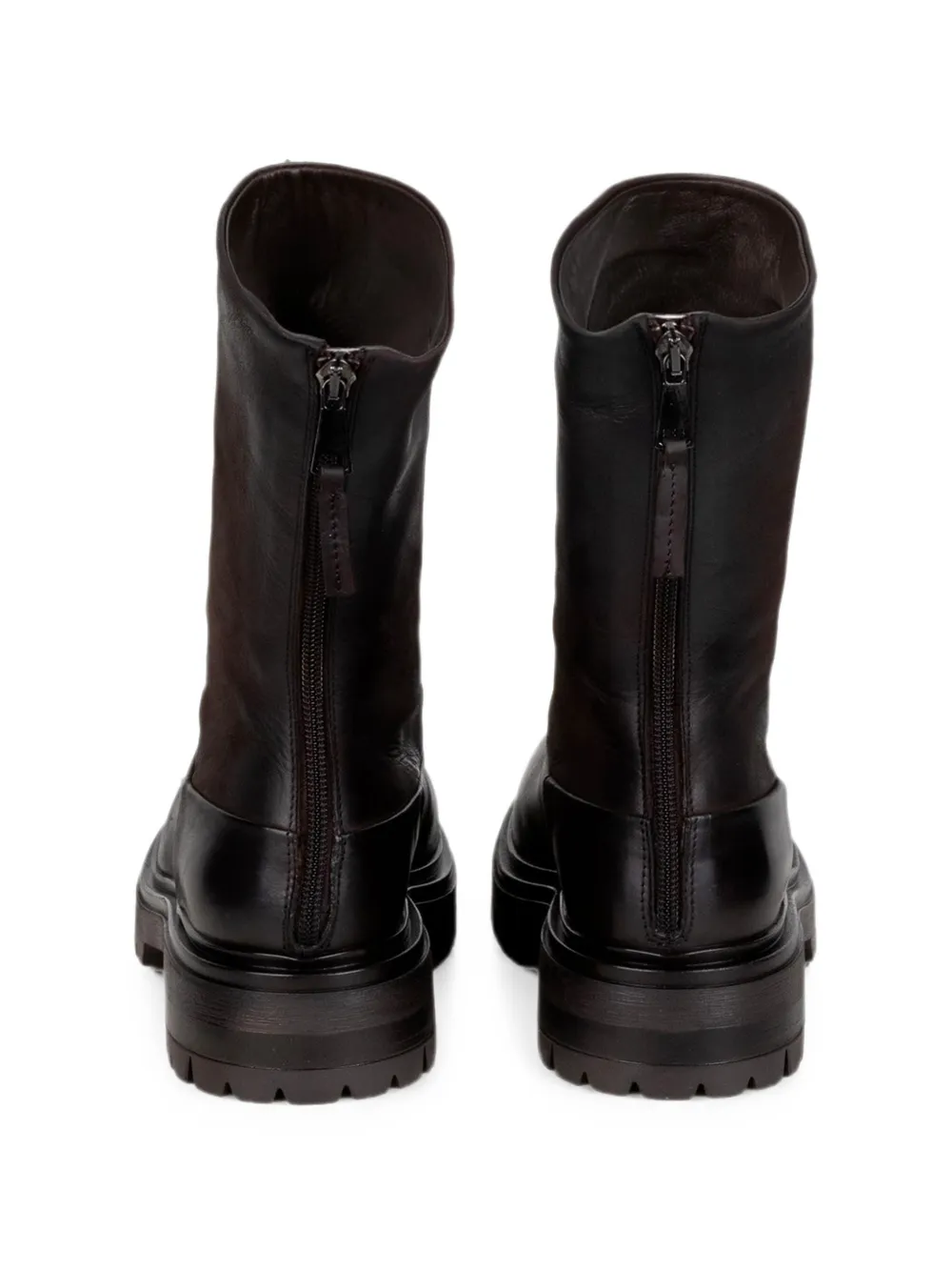 Elena Iachi zip-fastening lug-sole boots Bruin