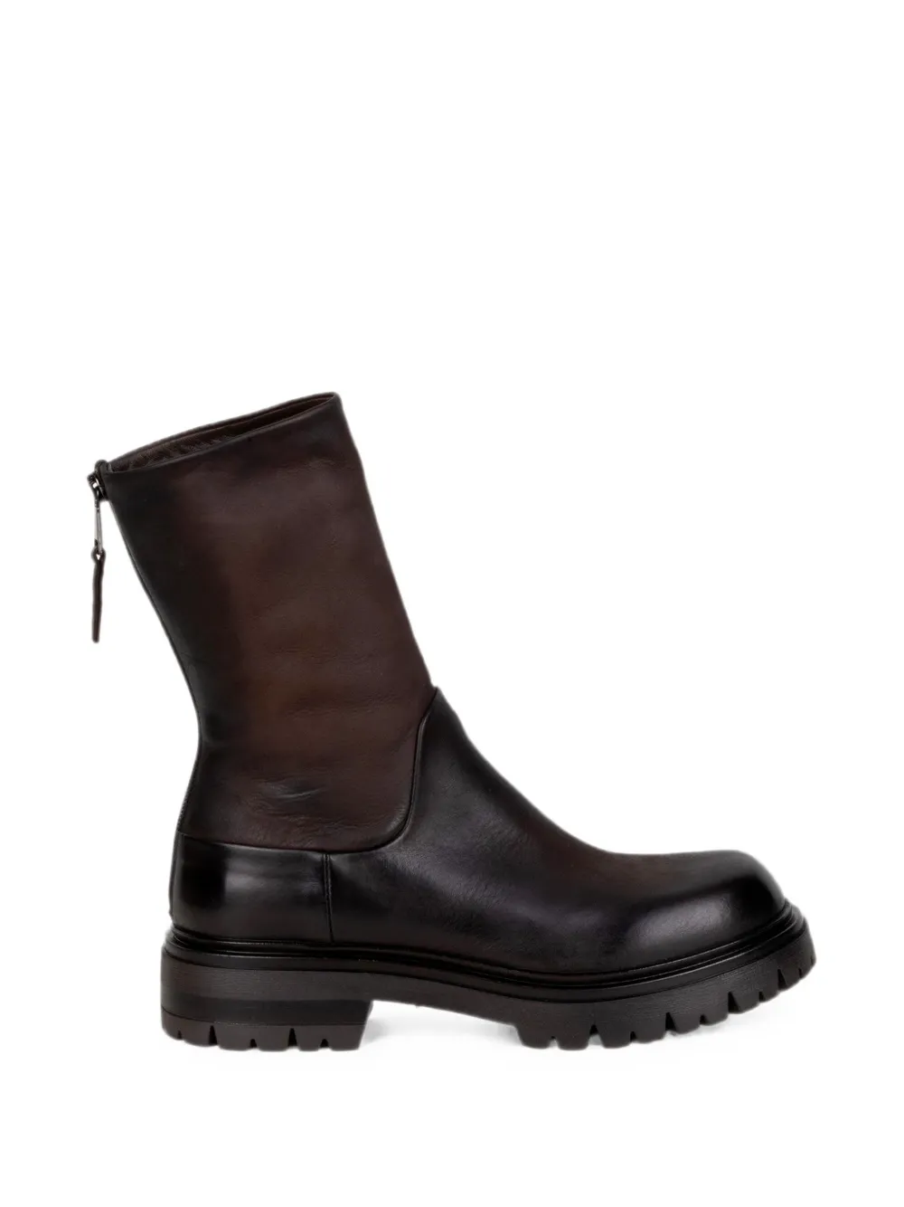 Elena Iachi zip-fastening lug-sole boots Bruin