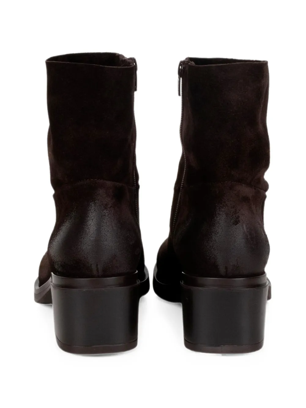 Elena Iachi square-toe ankle boots Bruin