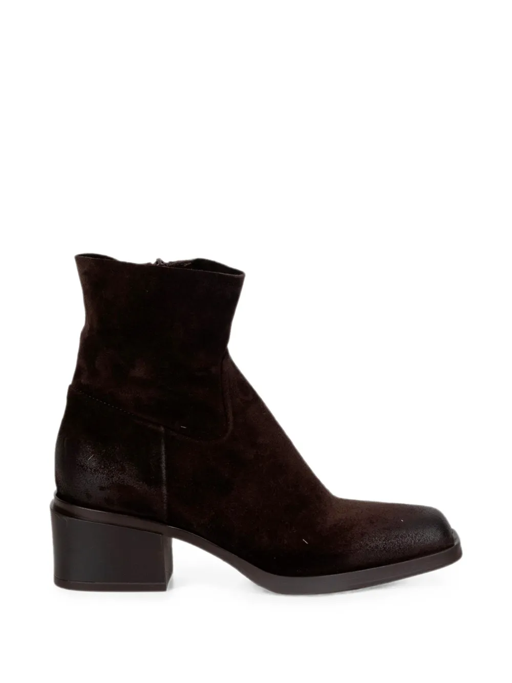Elena Iachi square-toe ankle boots Bruin