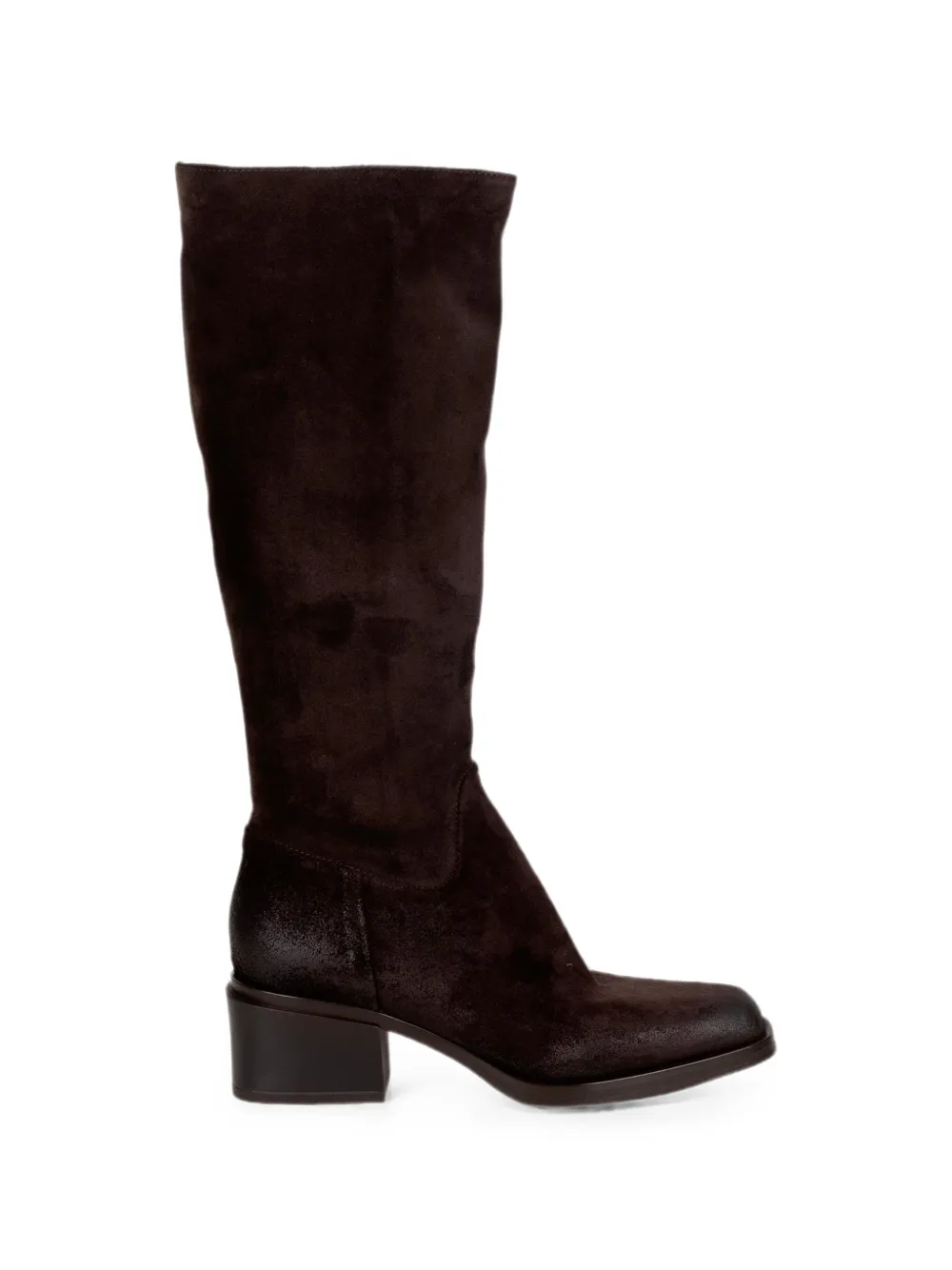 Elena Iachi suede knee-high boots Bruin