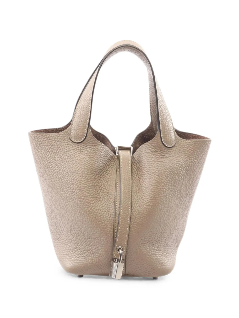 Hermès Pre-Owned 2015 Clemence Picotin Lock 18 handbag - Grau