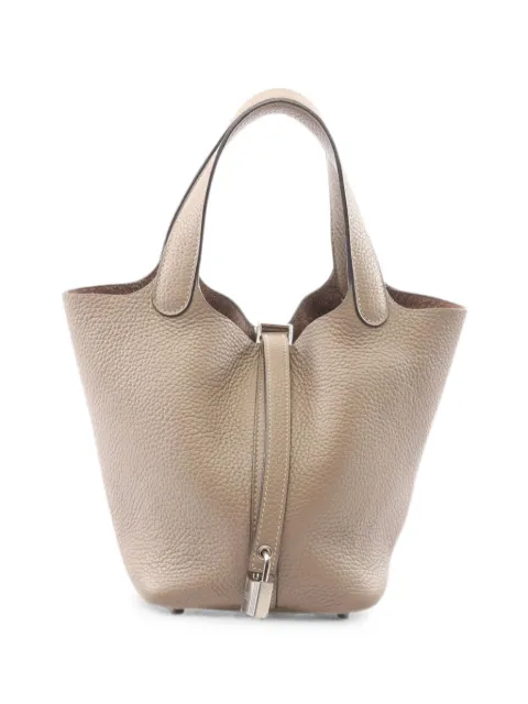 Hermès Pre-Owned 2015 Clemence Picotin Lock 18 handbag