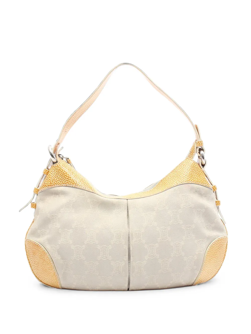 Celine Pre-Owned 2000-2007 Macadam Canvas shoulder bag - Grigio