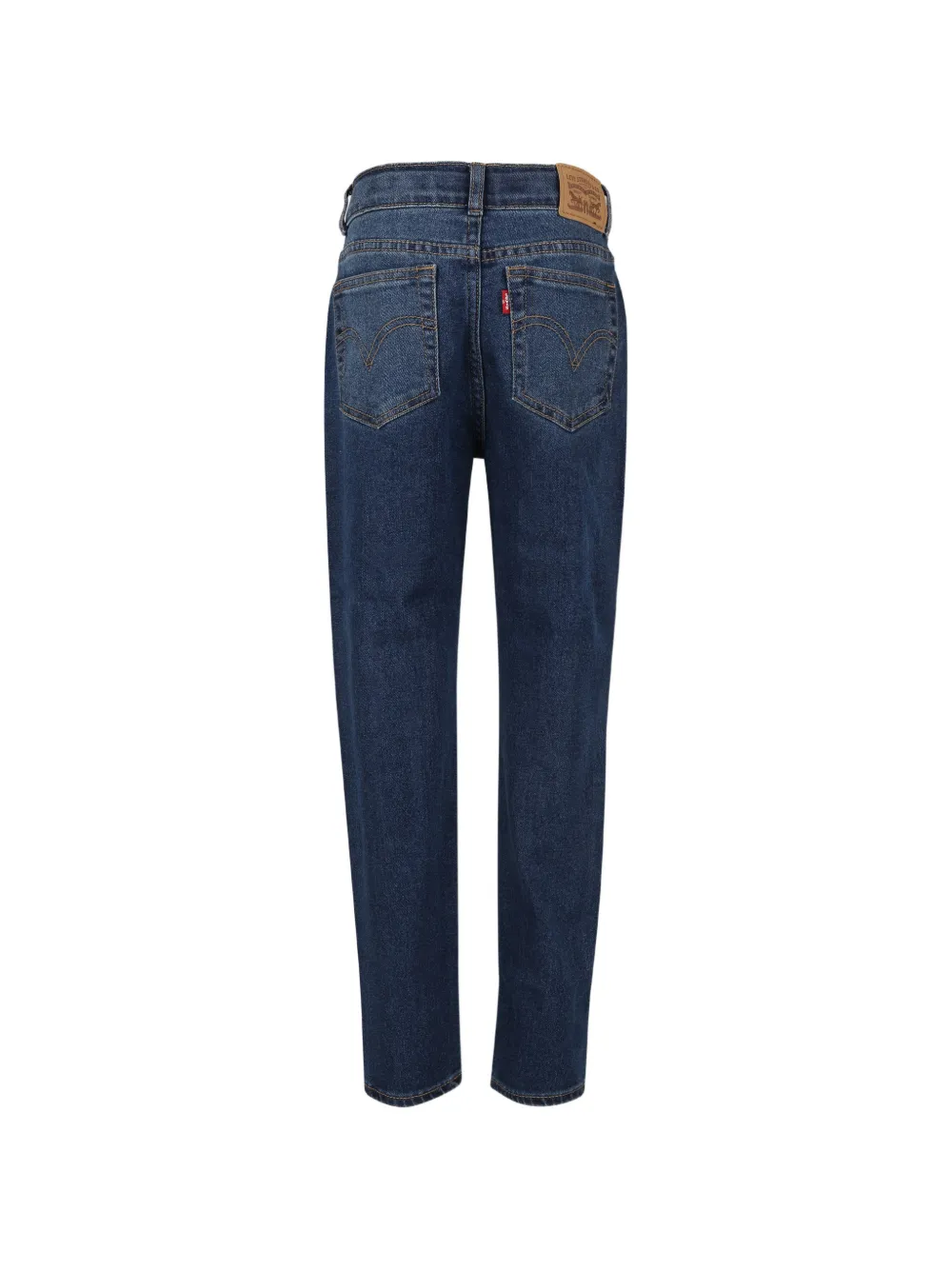 Levi's Kids Whisker jeans met logopatch Blauw