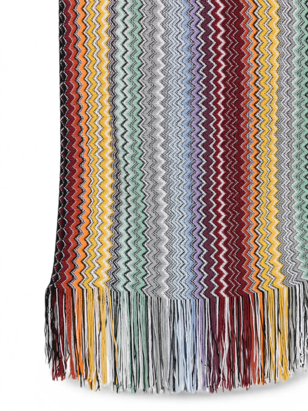 Missoni Sjaal met franje Grijs
