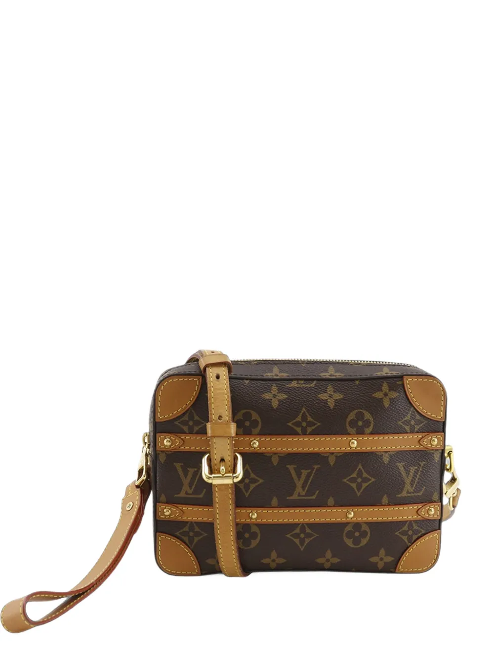 Louis Vuitton Pre-Owned Borsa a spalla Legacy Soft Trunk Pochette con monogramma 2019-2021 - Marrone