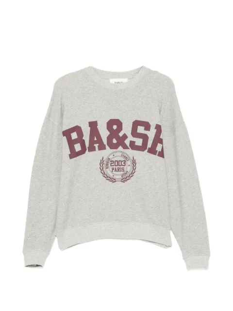 Ba&Sh sudadera con logo estampado