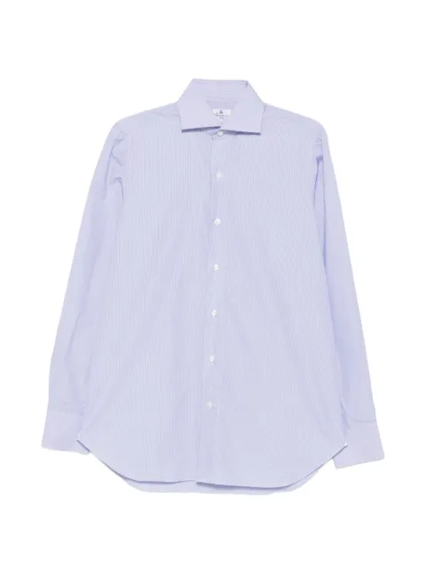Finamore 1925 Napoli striped long-sleeve shirt