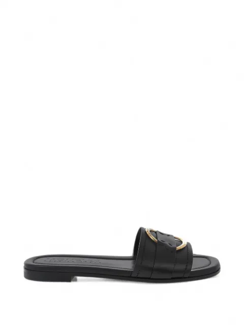 Moncler Bell logo-engraved detail sandals