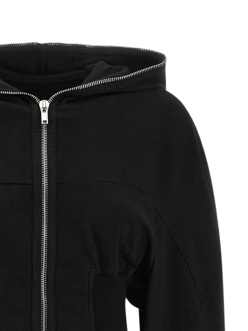 Rick Owens DRKSHDW Collage Gimp hoodie Zwart