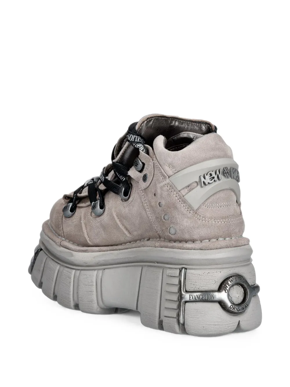 NEW ROCK Evangelion platform boots Grijs