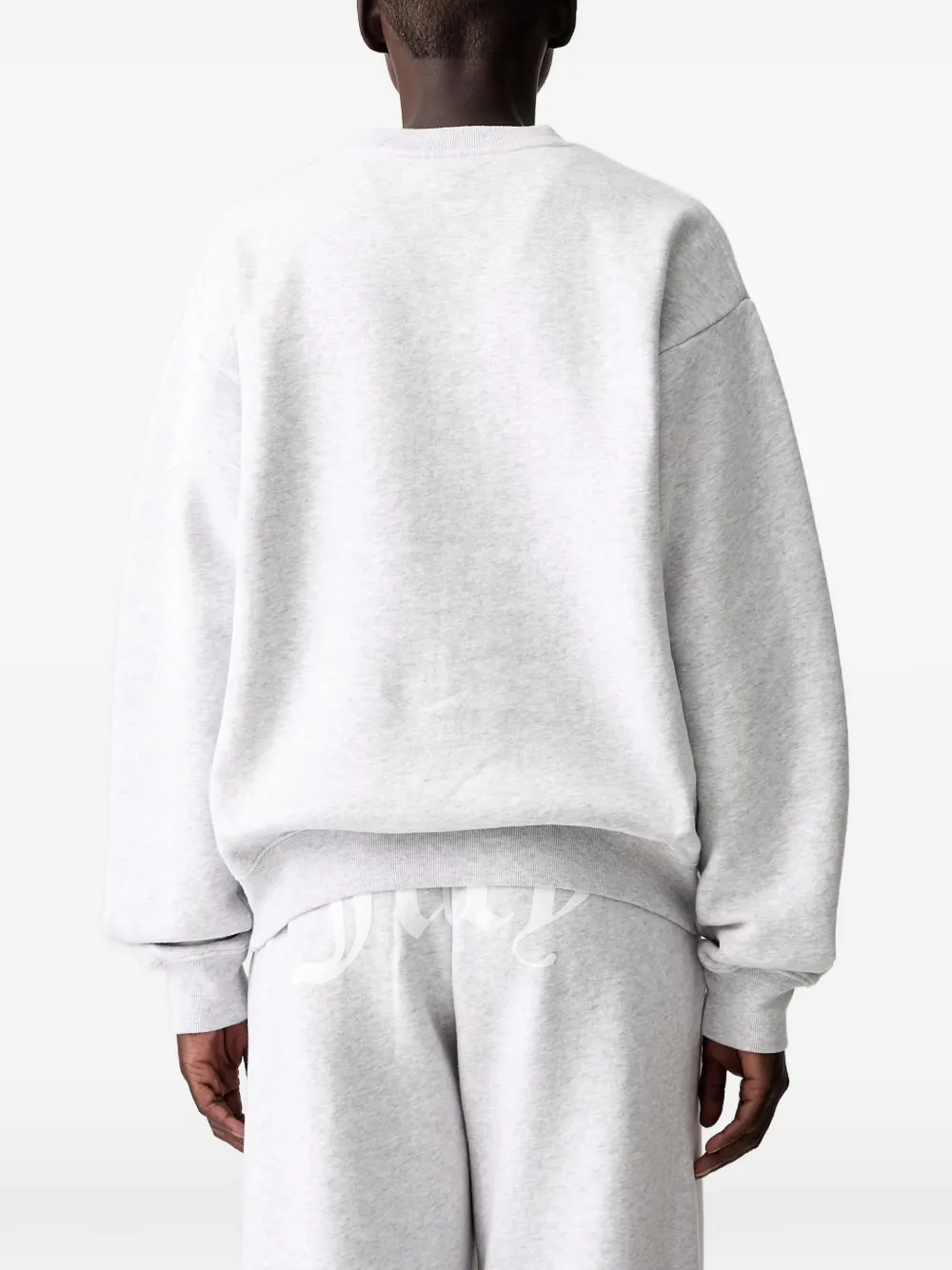 Sporty & Rich x Juicy Couture trui met logoprint Grijs