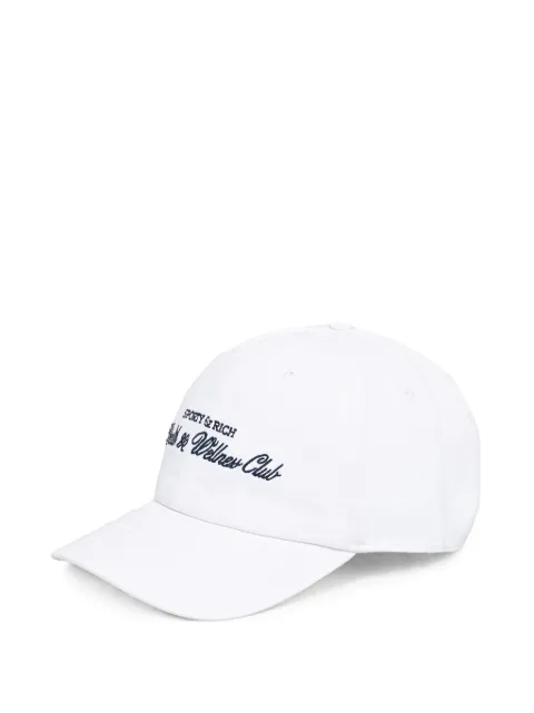 Sporty & Rich H&W Club Hat embroidered-logo baseball cap
