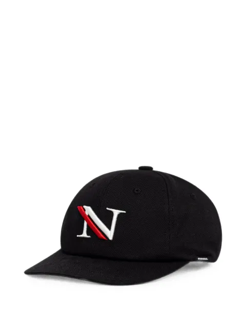 Neighborhood logo-embroidered baseball cap