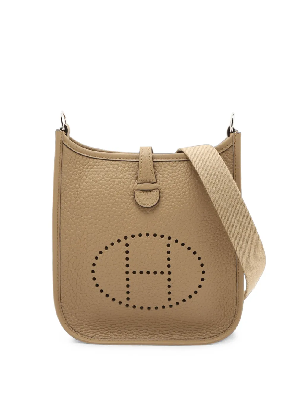 Hermès Pre-Owned 2025 Clemence Evelyne I 16 Amazone crossbody bag - Braun