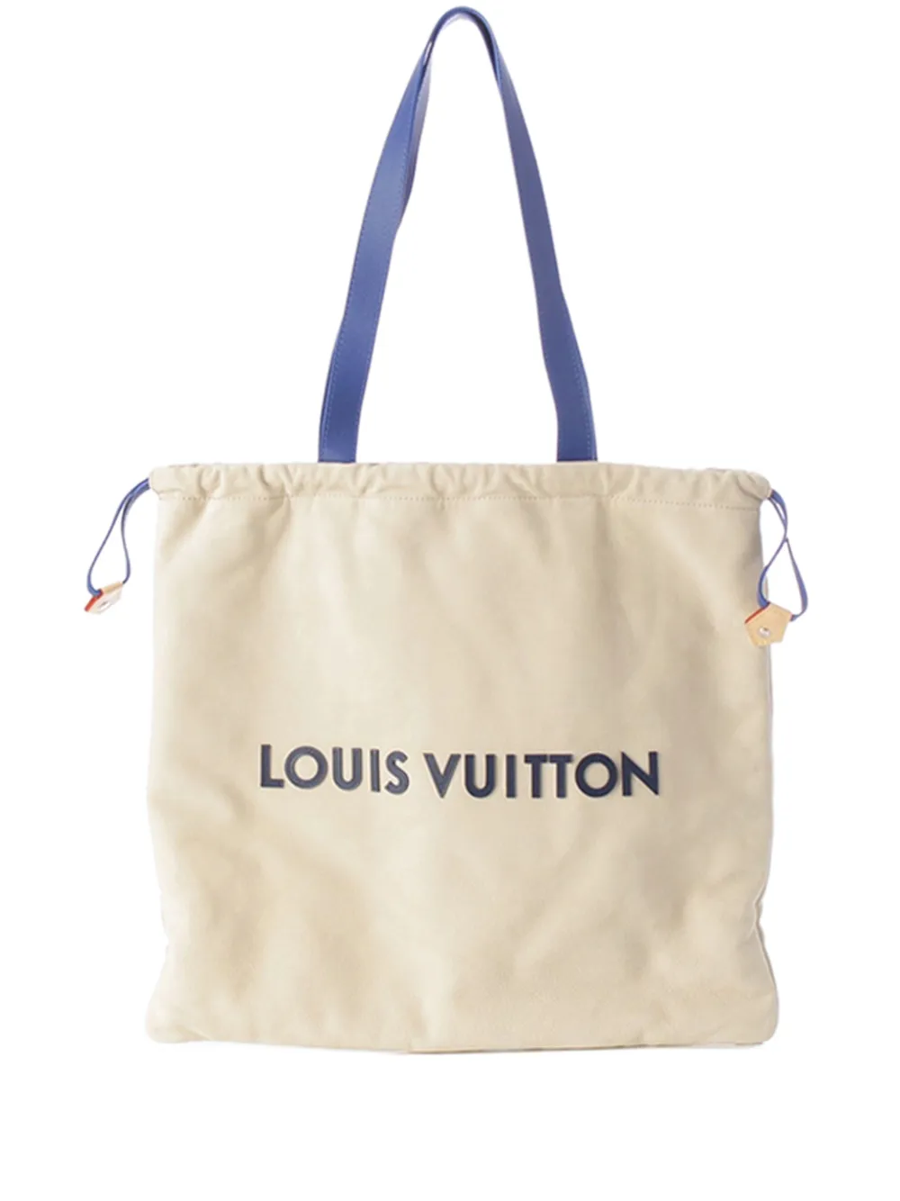 Louis Vuitton Pre-Owned 2025 Nubuck Dust Bag tote bag - Bianco