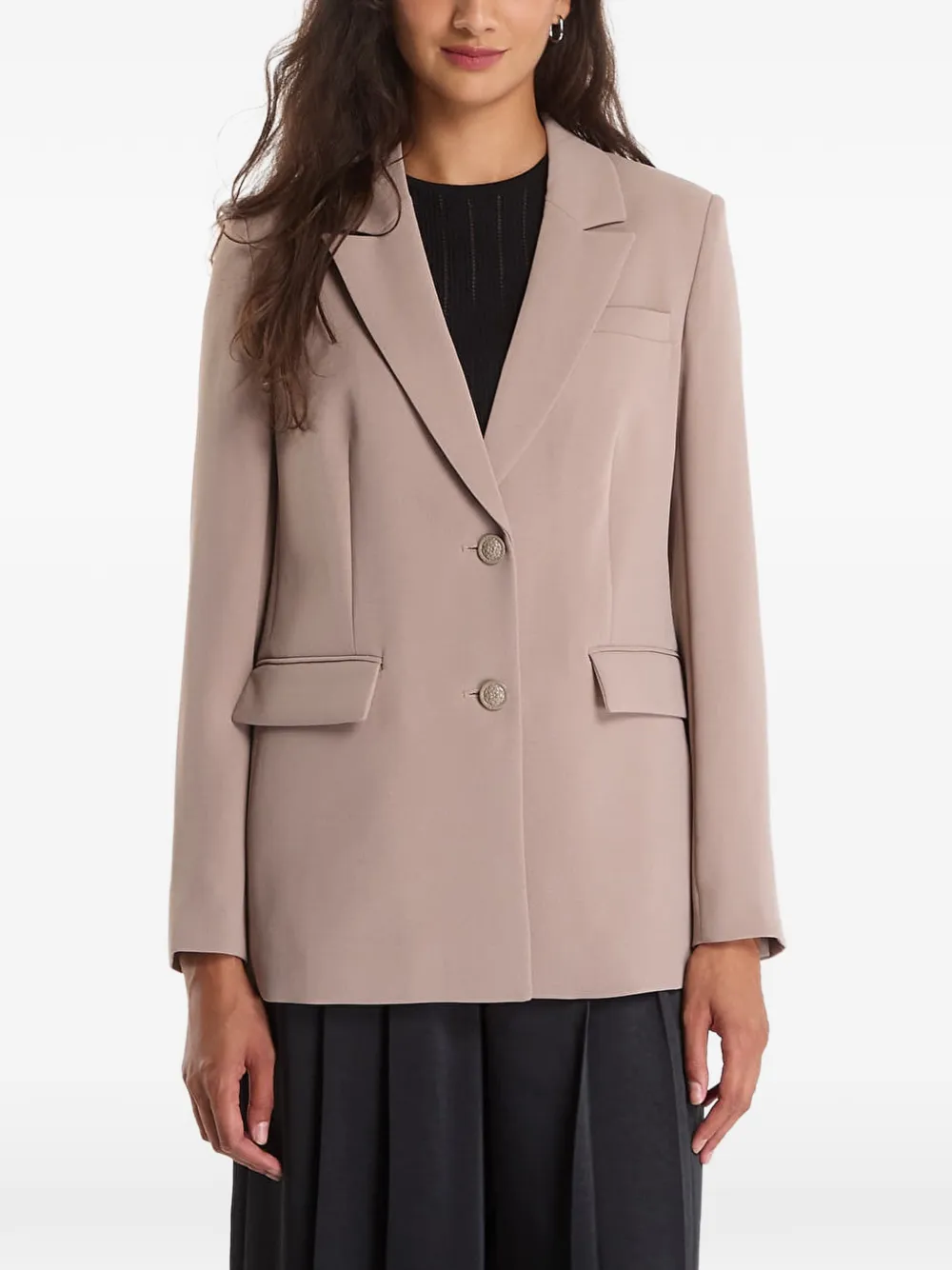 GUESS USA notched-lapels single-breasted blazer - Toni neutri