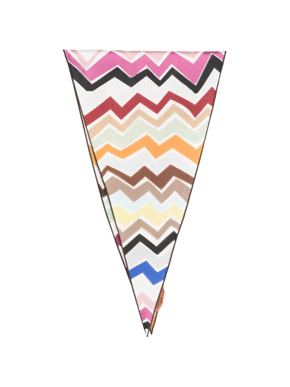 Missoni Foulard con stampa a zigzag - Bianco