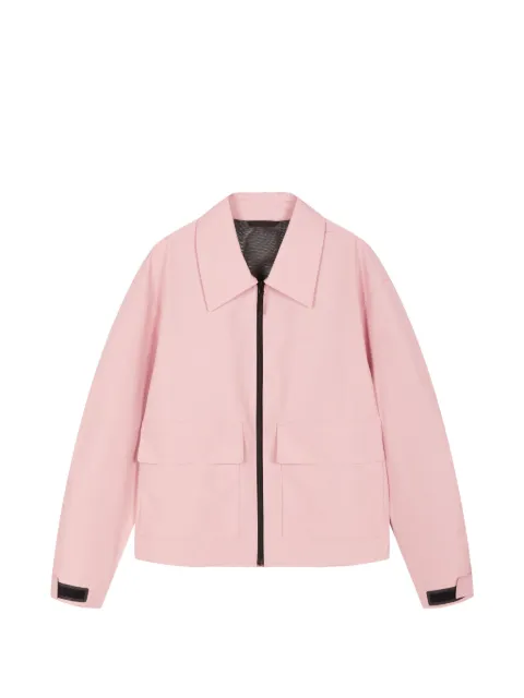 CROQUIS relaxed-fit zip-up jacket