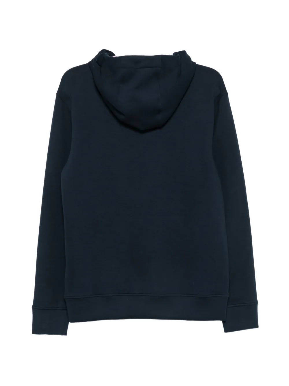 Paul & Shark Hoodie met geborduurd logo Blauw