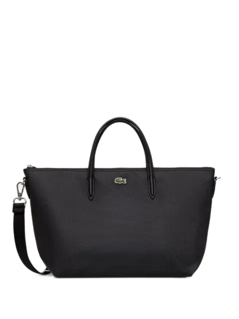 Lacoste L12.12 logo-patch tote bag