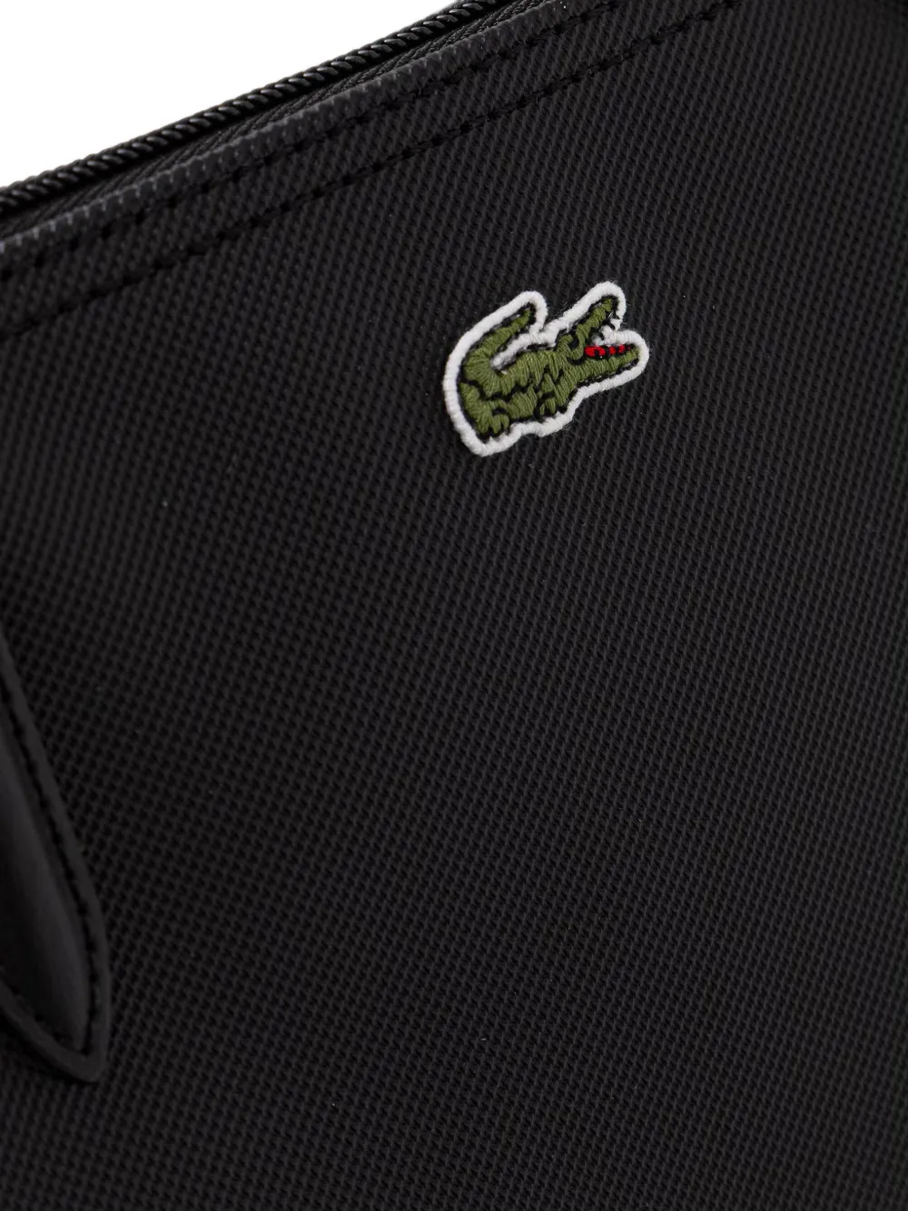 Lacoste XXL.12.12 Concept shopper met geborduurd logo Zwart