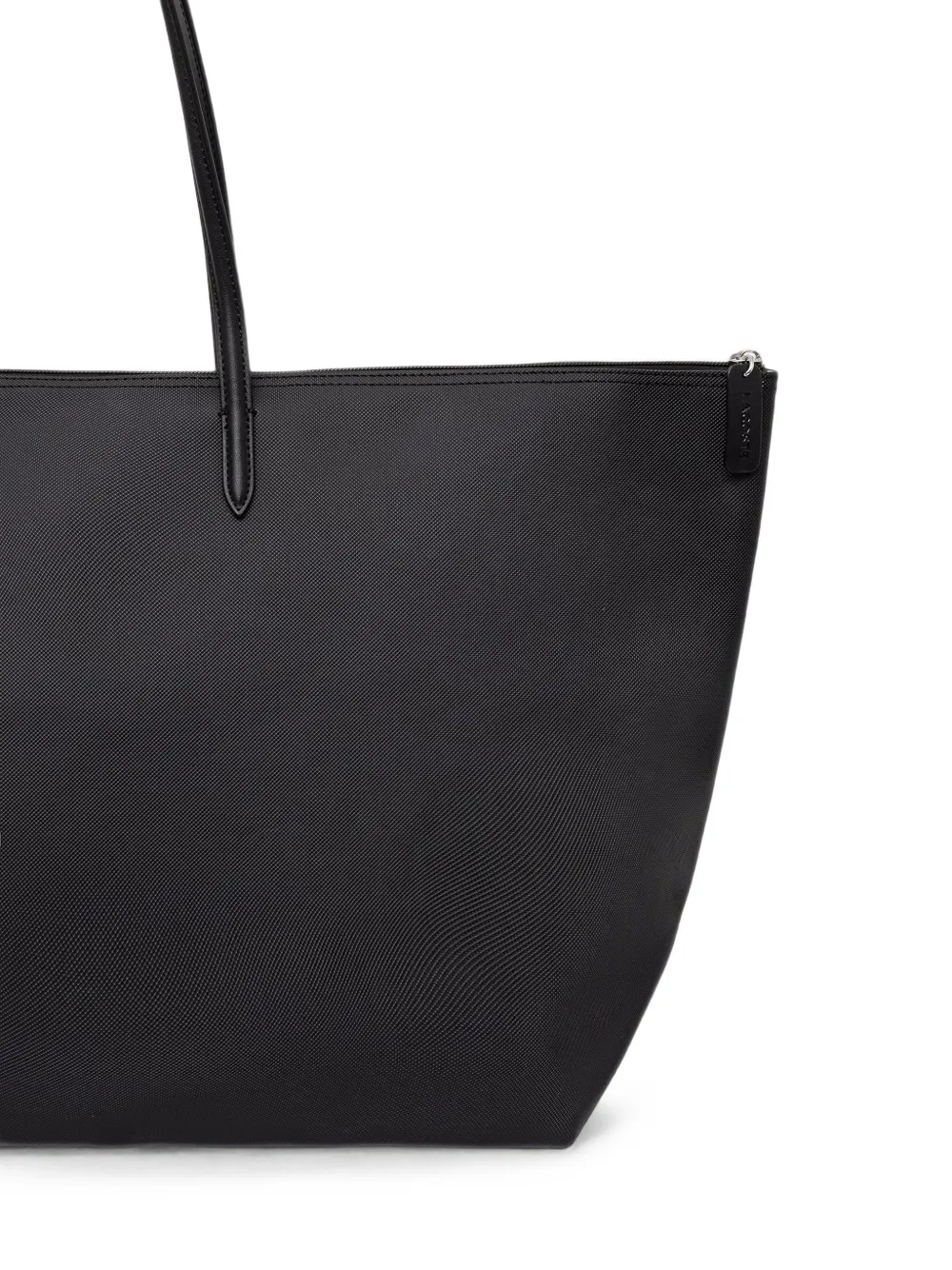 Lacoste XXL.12.12 Concept shopper met geborduurd logo Zwart
