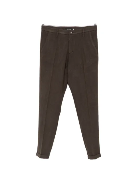 IMPERIAL herringbone-pattern tailored trousers