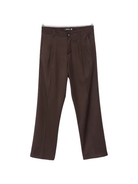 IMPERIAL pleated straight-leg trousers