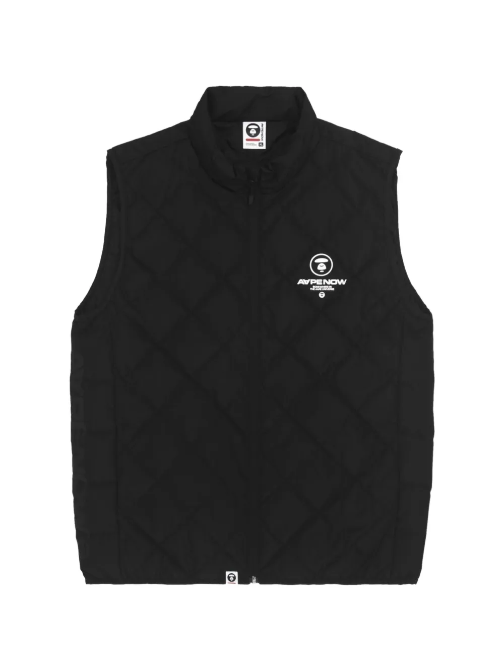 AAPE BY *A BATHING APE® quilted down-filled gilet · M